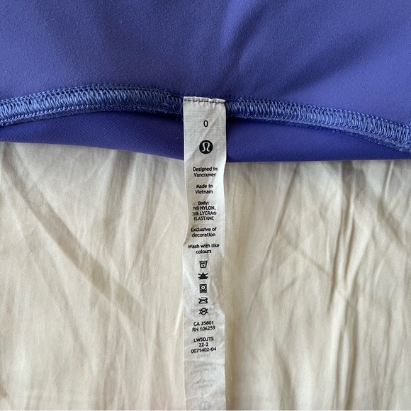 lululemon InStill High-Rise Legging Tight 25" Size 0 in Charged Indigo - Picture 7 of 8